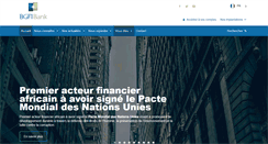 Desktop Screenshot of groupebgfibank.com