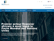 Tablet Screenshot of groupebgfibank.com
